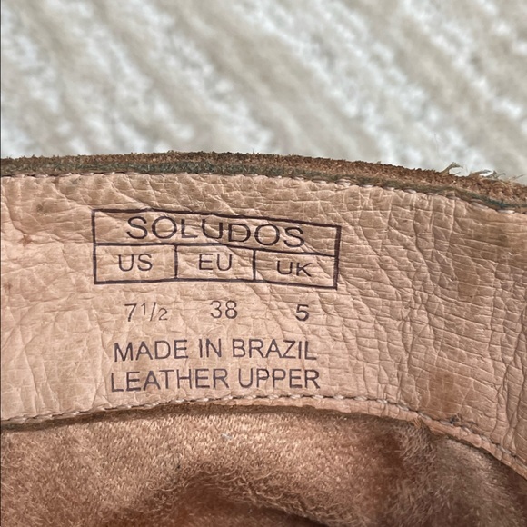 Soludos Fulton bootie in tan - Picture 6 of 9